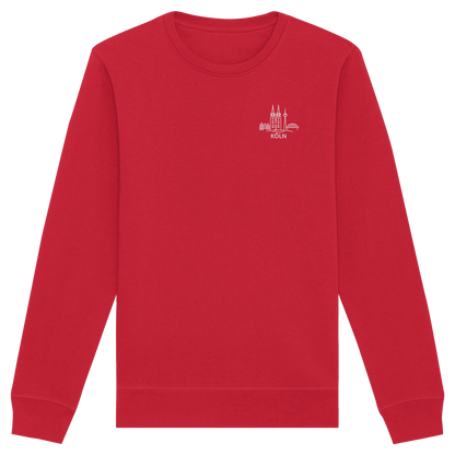 Köln Skyline Stick - Organic Basic Unisex Sweatshirt