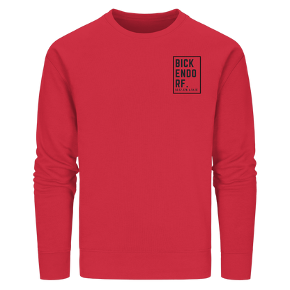 Bickendorf Koordinaten (kleiner Druck auf der Brust) - Organic Basic Unisex Sweatshirt