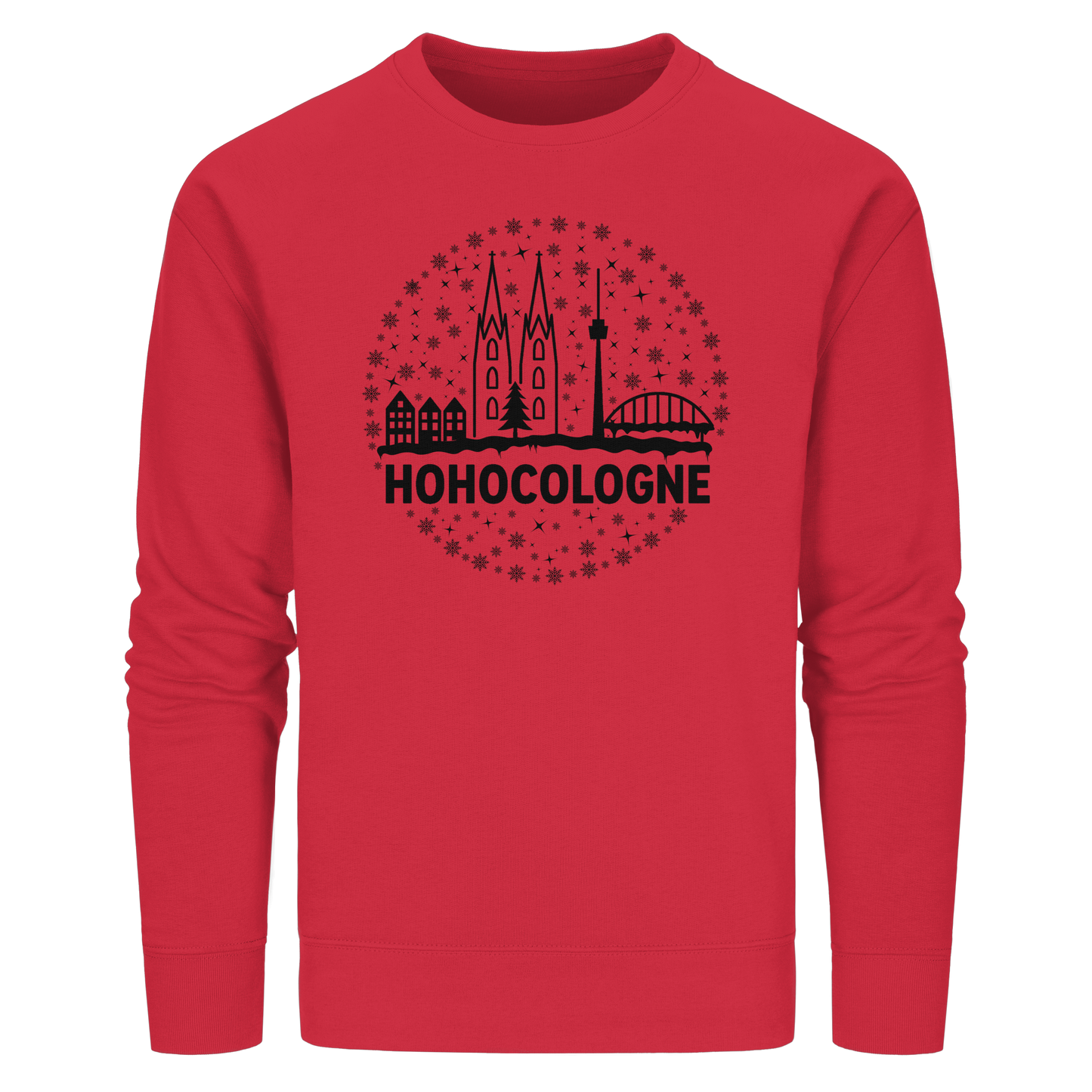 HOHOCologne Druck - Organic Basic Unisex Sweatshirt
