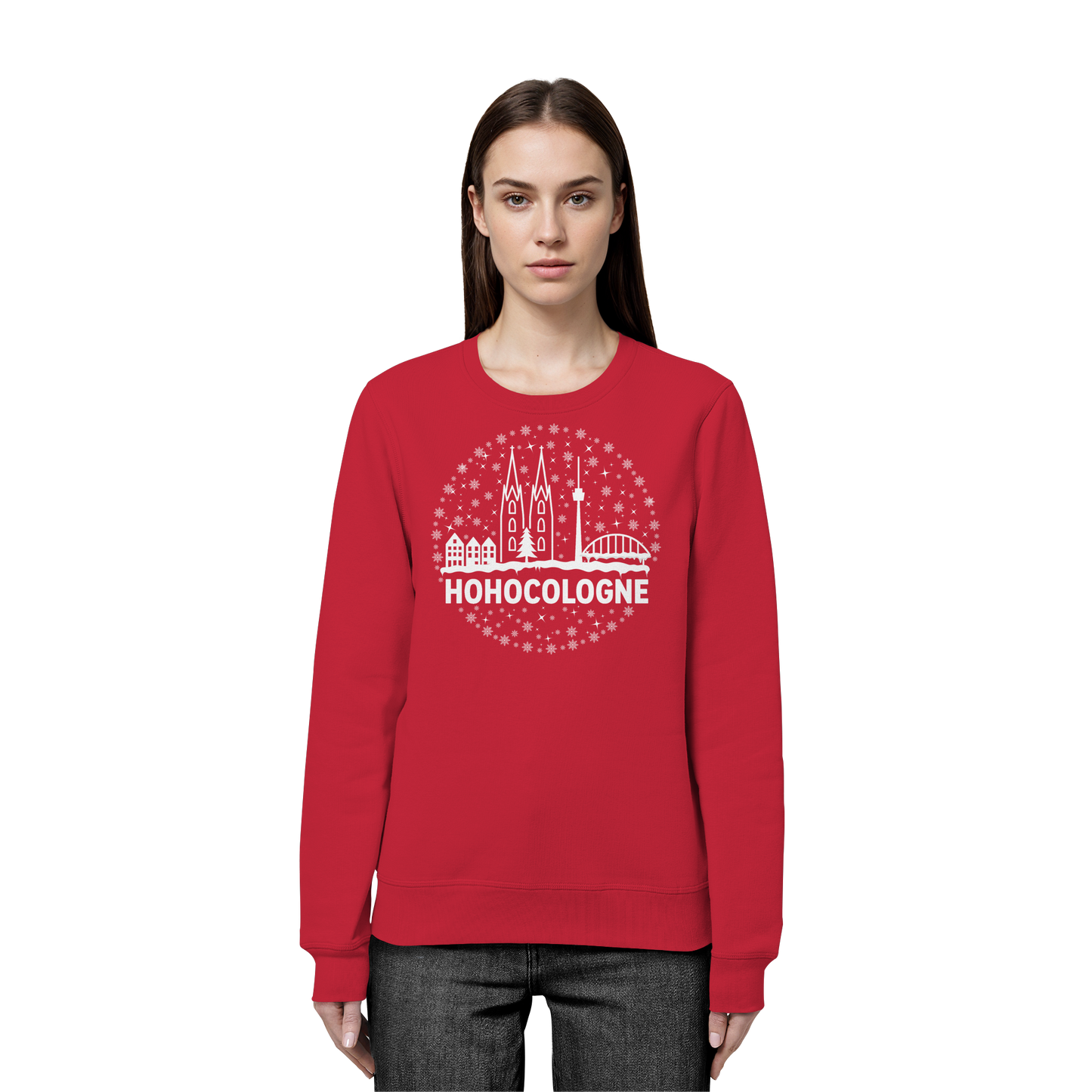 HOHOCologne Druck - Organic Basic Unisex Sweatshirt