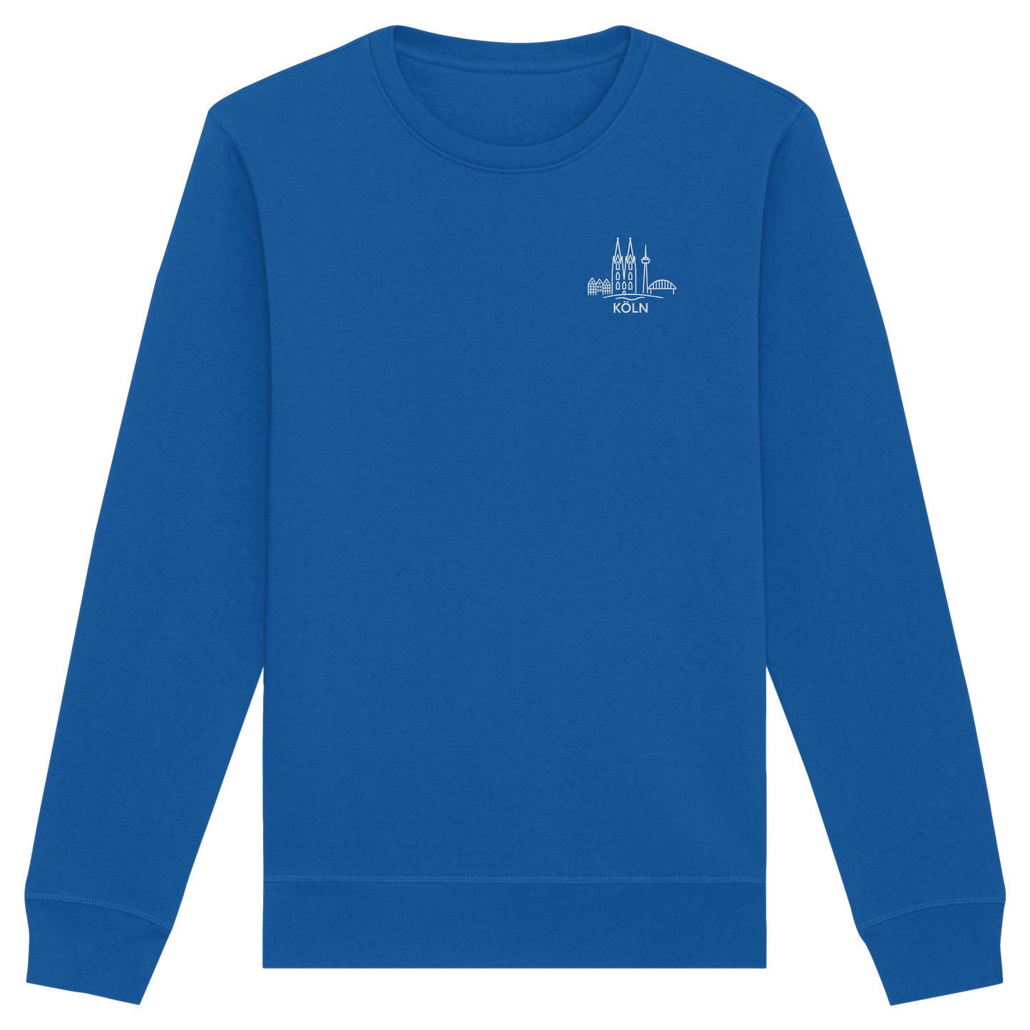 Köln Skyline Stick - Organic Basic Unisex Sweatshirt