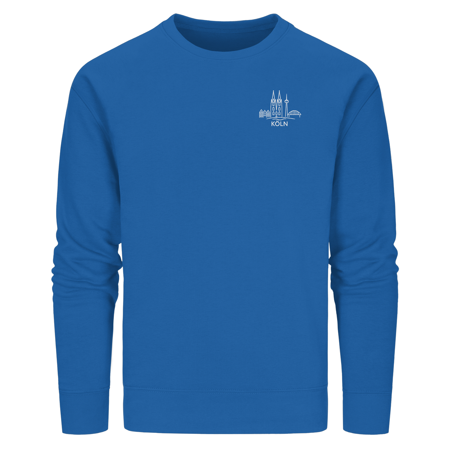 Köln Skyline Stick - Organic Basic Unisex Sweatshirt