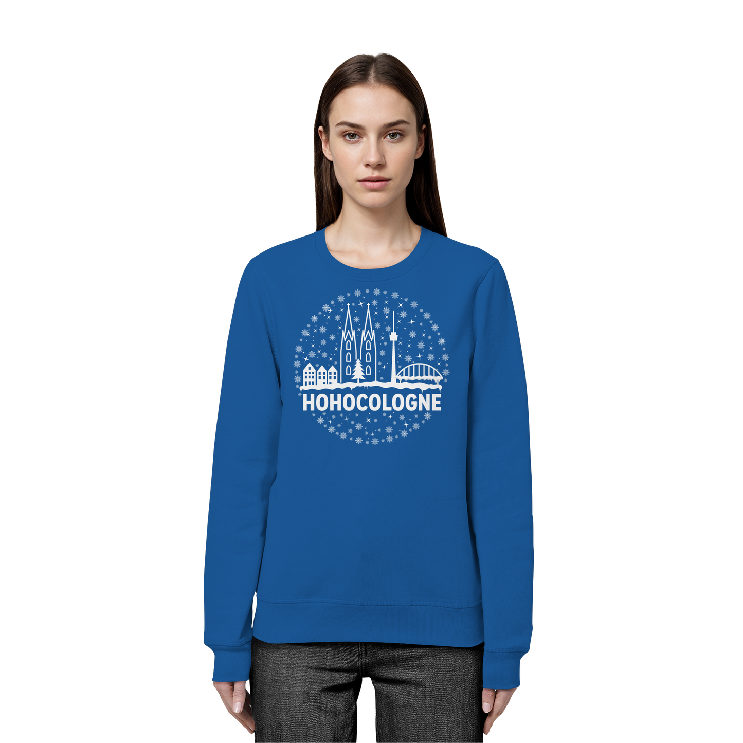 HOHOCologne Druck - Organic Basic Unisex Sweatshirt