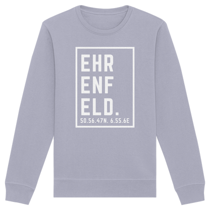 Ehrenfeld Koordinaten (großer Druck auf der Brust) - Organic Basic Unisex Sweatshirt