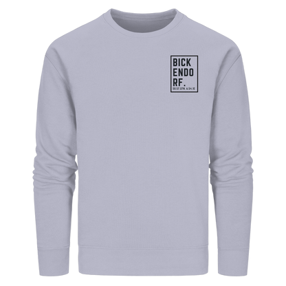 Bickendorf Koordinaten (kleiner Druck auf der Brust) - Organic Basic Unisex Sweatshirt