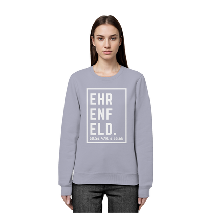 Ehrenfeld Koordinaten (großer Druck auf der Brust) - Organic Basic Unisex Sweatshirt