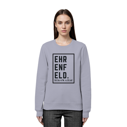 Ehrenfeld Koordinaten (großer Druck auf der Brust) - Organic Basic Unisex Sweatshirt