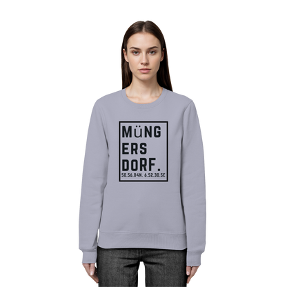 Müngersdorf Koordinaten (großer Druck auf der Brust) - Organic Basic Unisex Sweatshirt