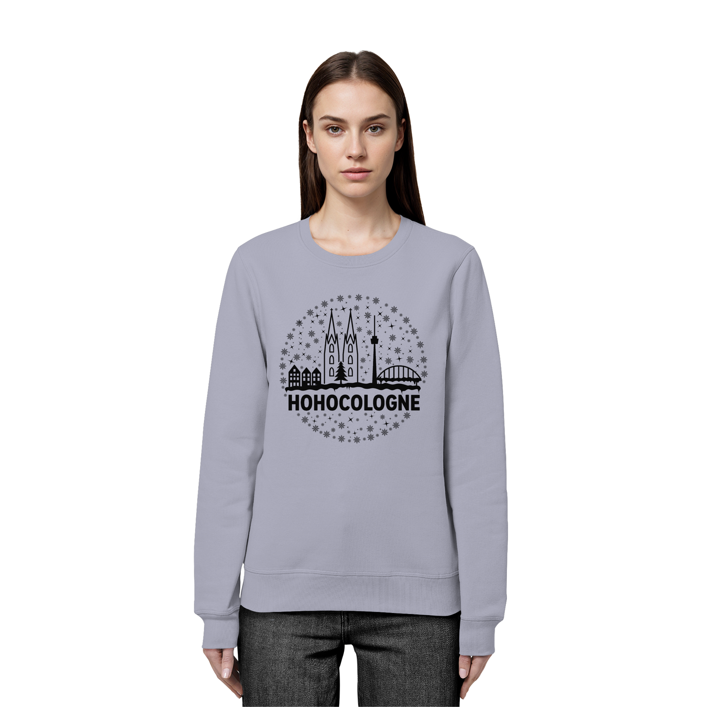 HOHOCologne Druck - Organic Basic Unisex Sweatshirt
