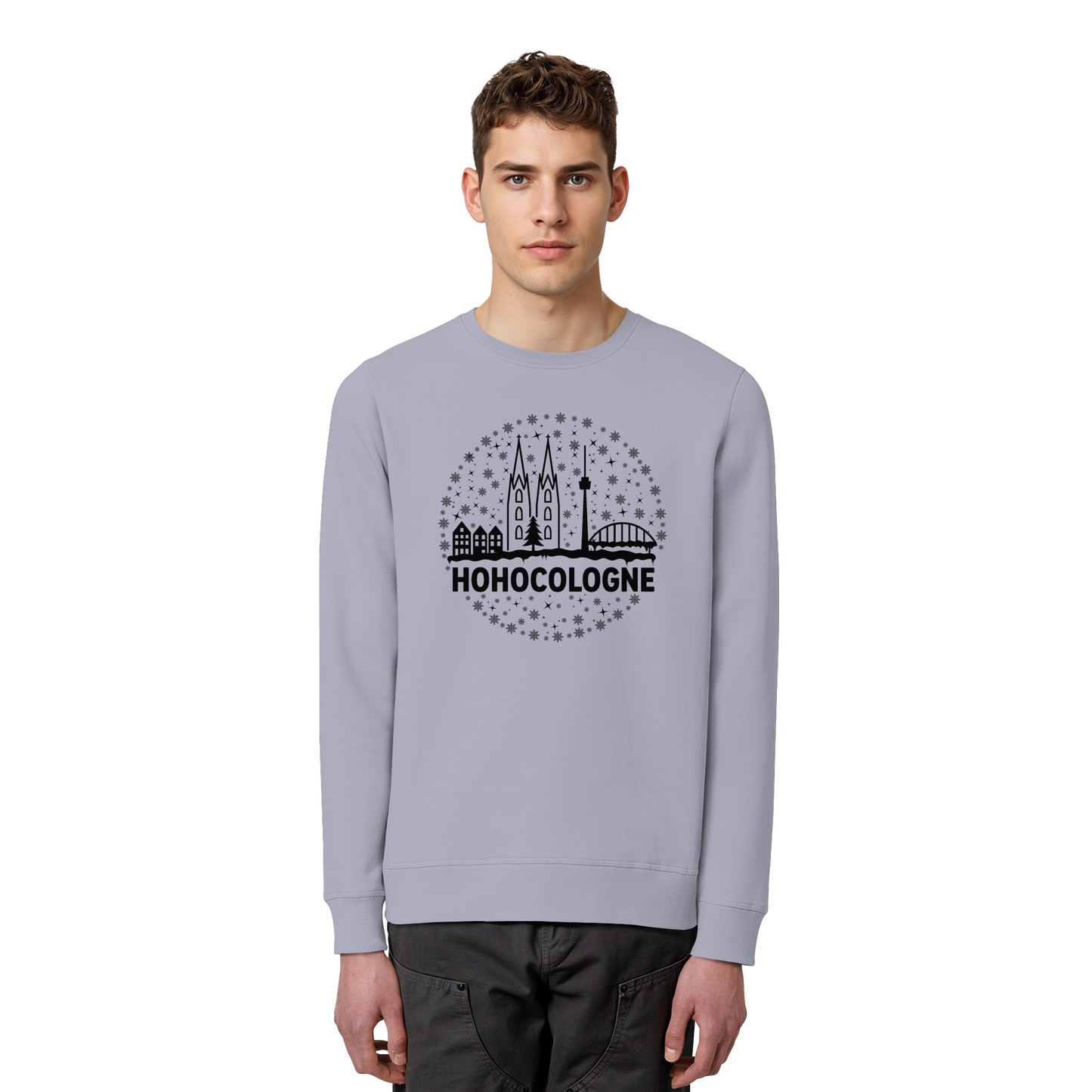 HOHOCologne Druck - Organic Basic Unisex Sweatshirt