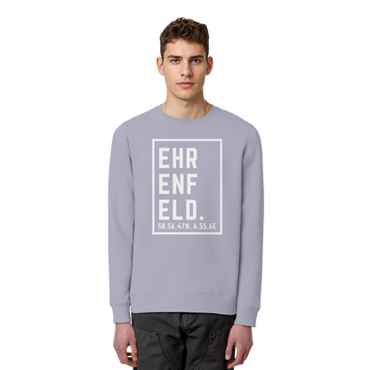 Ehrenfeld Koordinaten (großer Druck auf der Brust) - Organic Basic Unisex Sweatshirt