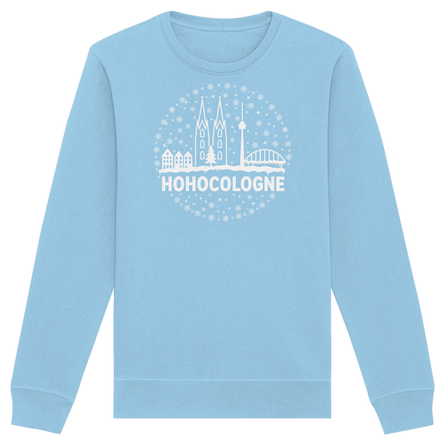 HOHOCologne Druck - Organic Basic Unisex Sweatshirt