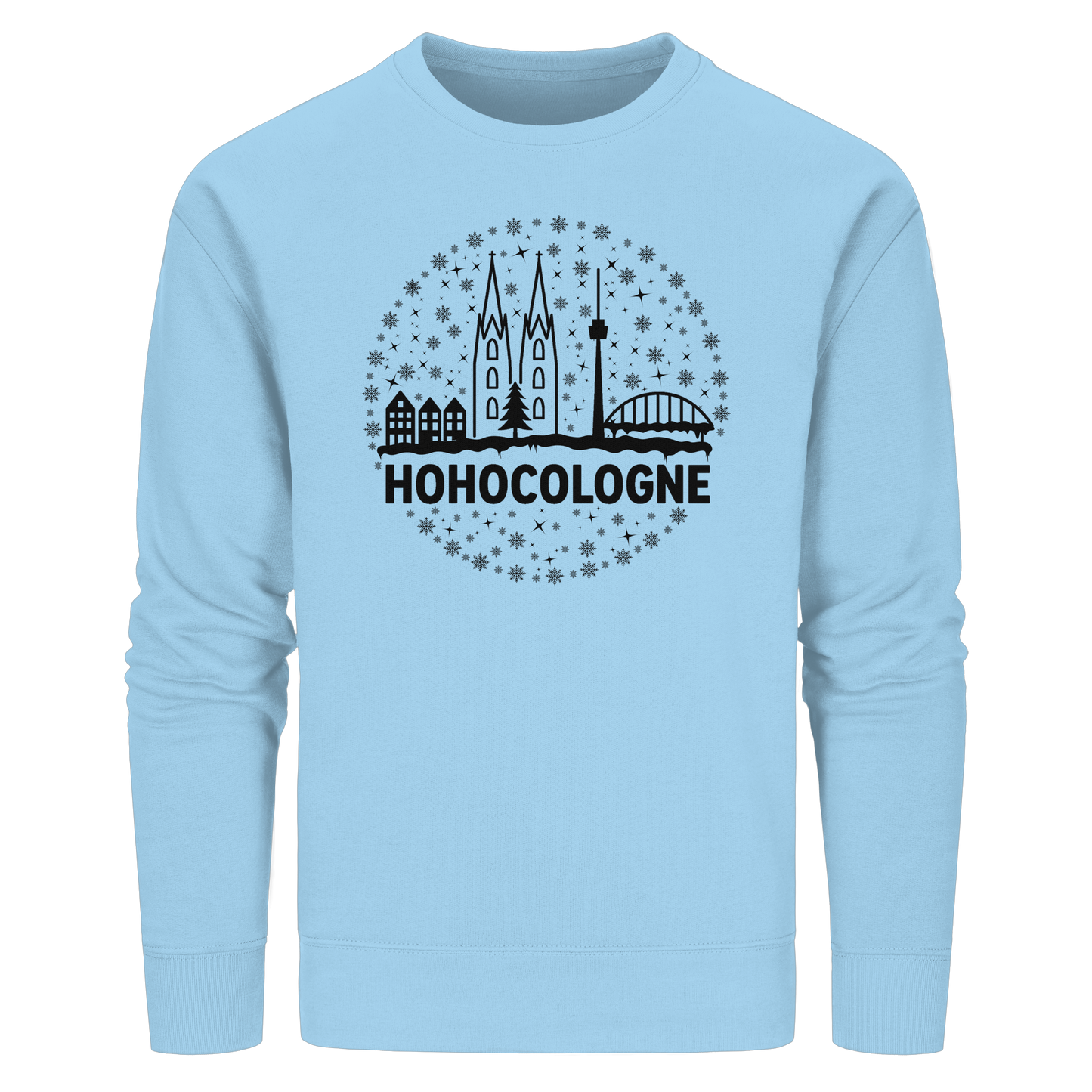 HOHOCologne Druck - Organic Basic Unisex Sweatshirt