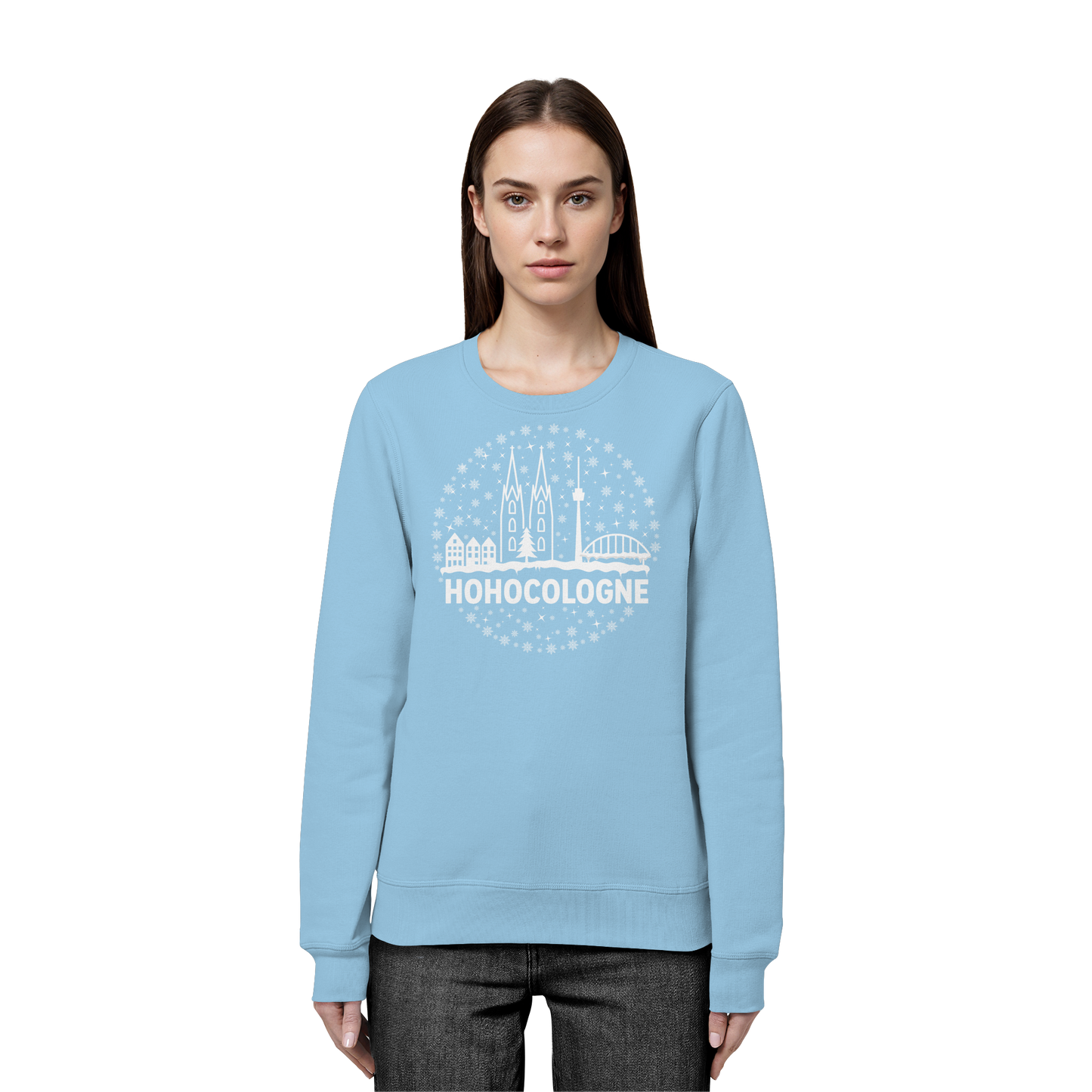 HOHOCologne Druck - Organic Basic Unisex Sweatshirt