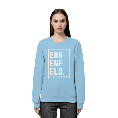 Ehrenfeld Koordinaten (großer Druck auf der Brust) - Organic Basic Unisex Sweatshirt