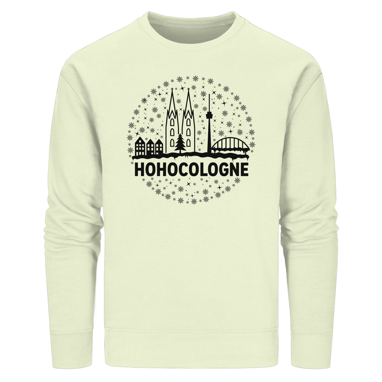 HOHOCologne Druck - Organic Basic Unisex Sweatshirt