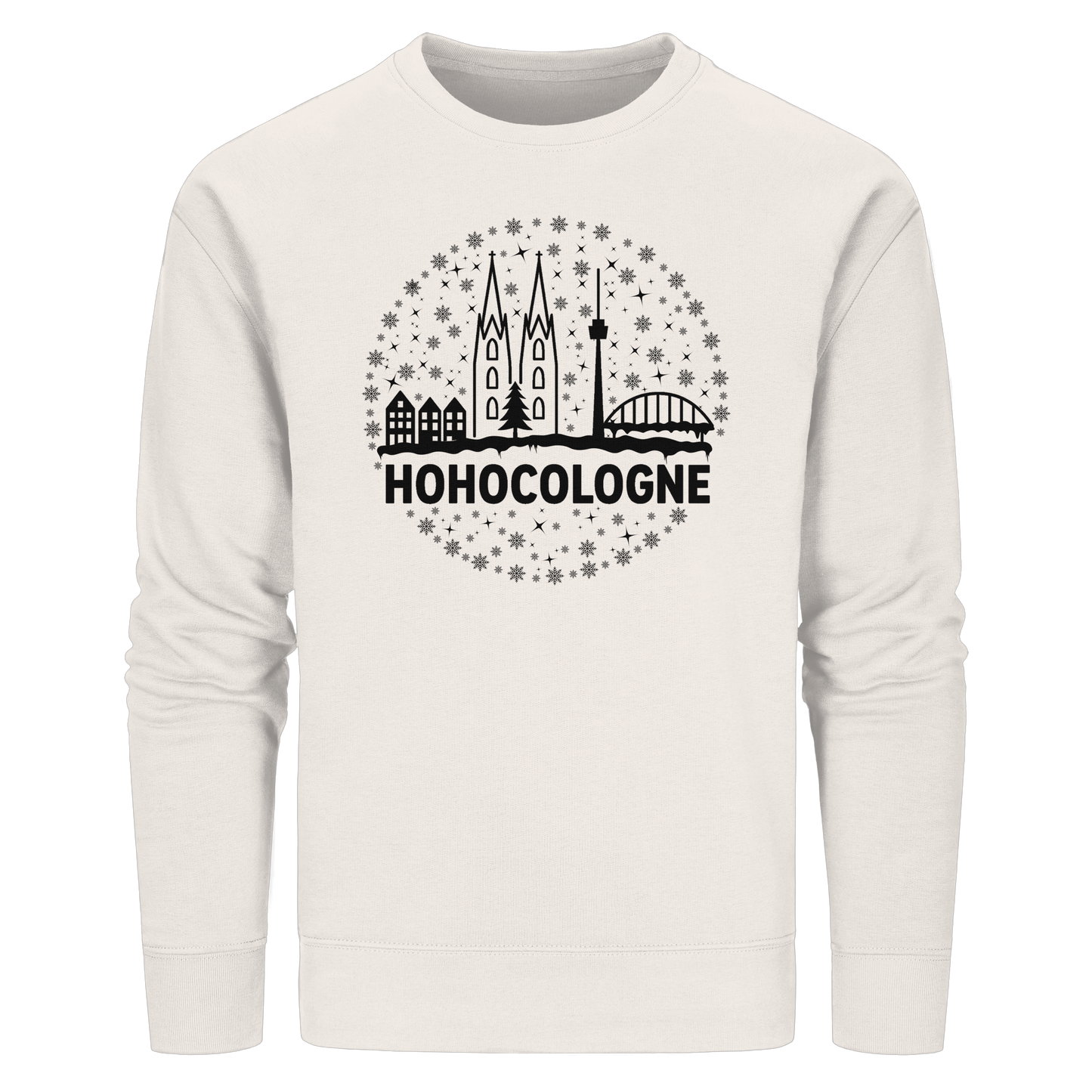 HOHOCologne Druck - Organic Basic Unisex Sweatshirt