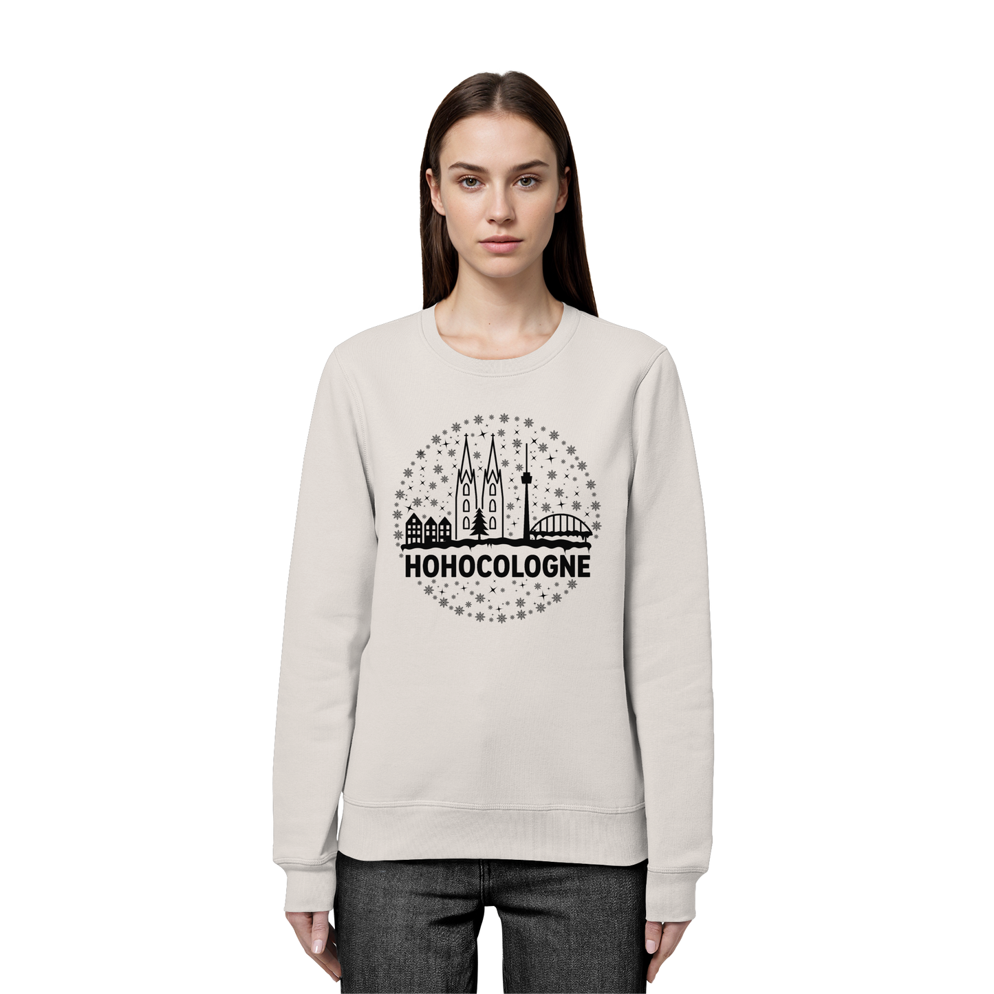 HOHOCologne Druck - Organic Basic Unisex Sweatshirt