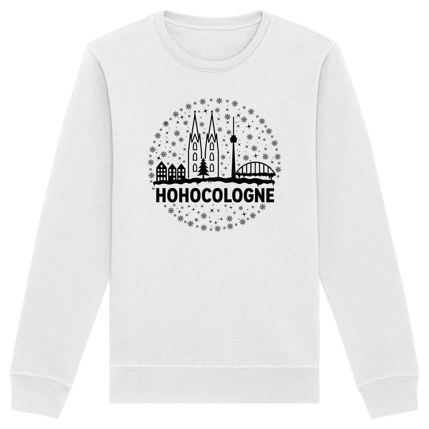 HOHOCologne Druck - Organic Basic Unisex Sweatshirt