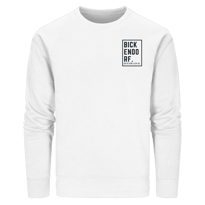 Bickendorf Koordinaten (kleiner Druck auf der Brust) - Organic Basic Unisex Sweatshirt