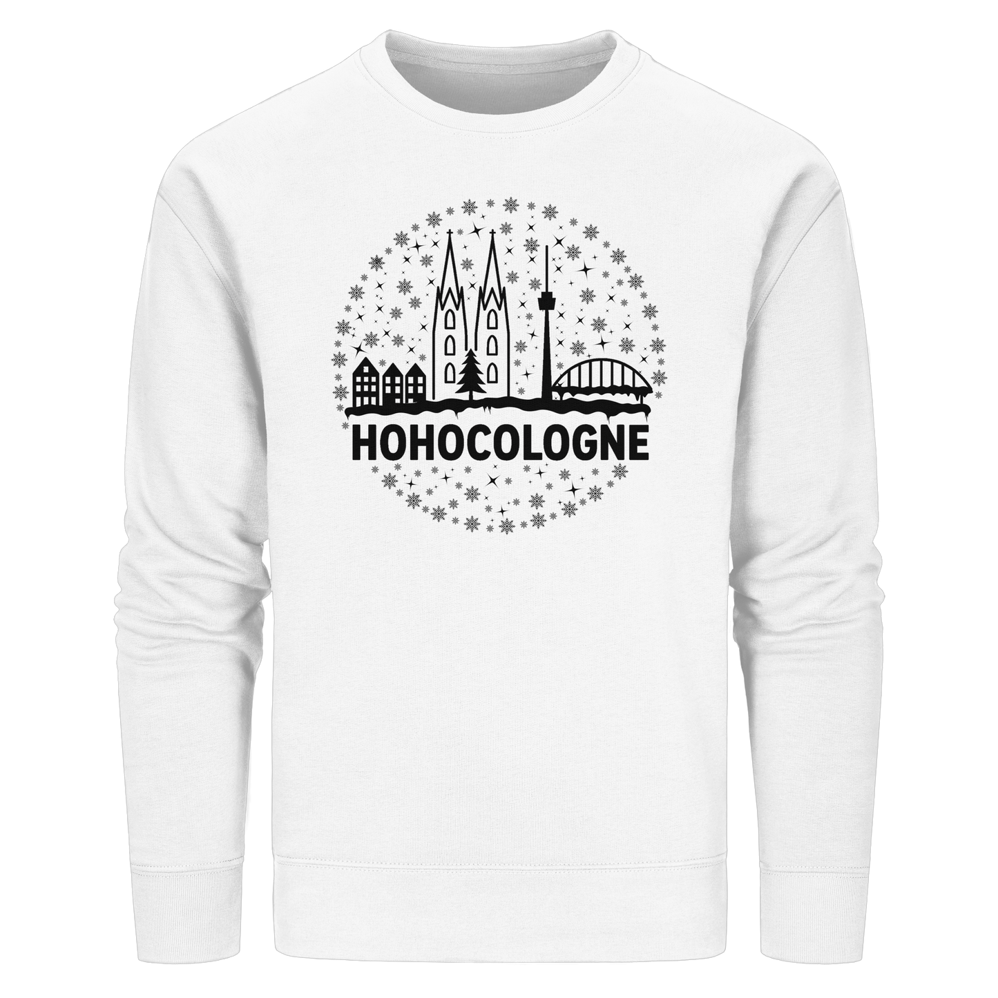 HOHOCologne Druck - Organic Basic Unisex Sweatshirt