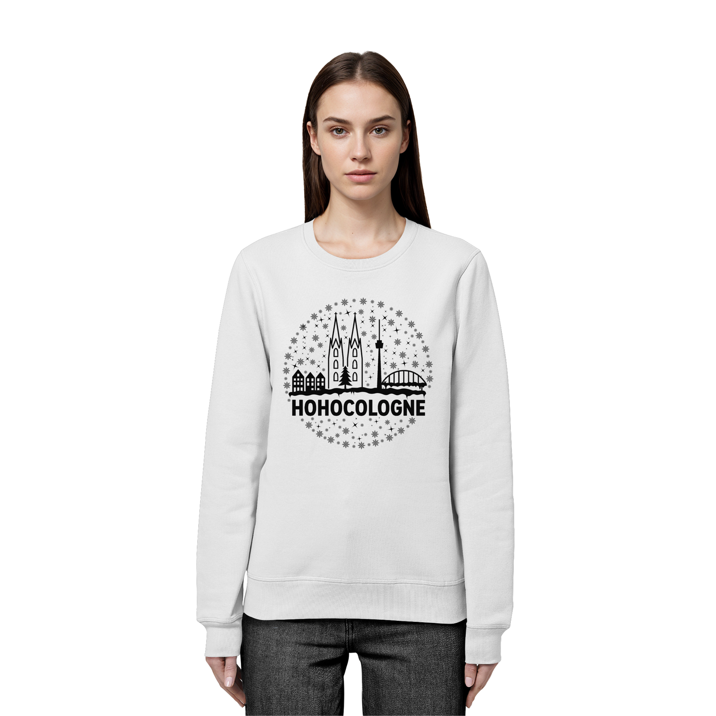 HOHOCologne Druck - Organic Basic Unisex Sweatshirt