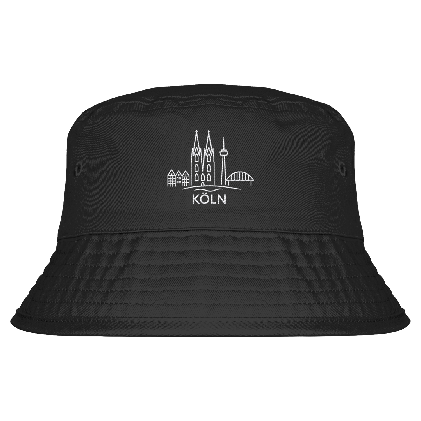 Köln Skyline Stick - Organic Bucket Hat