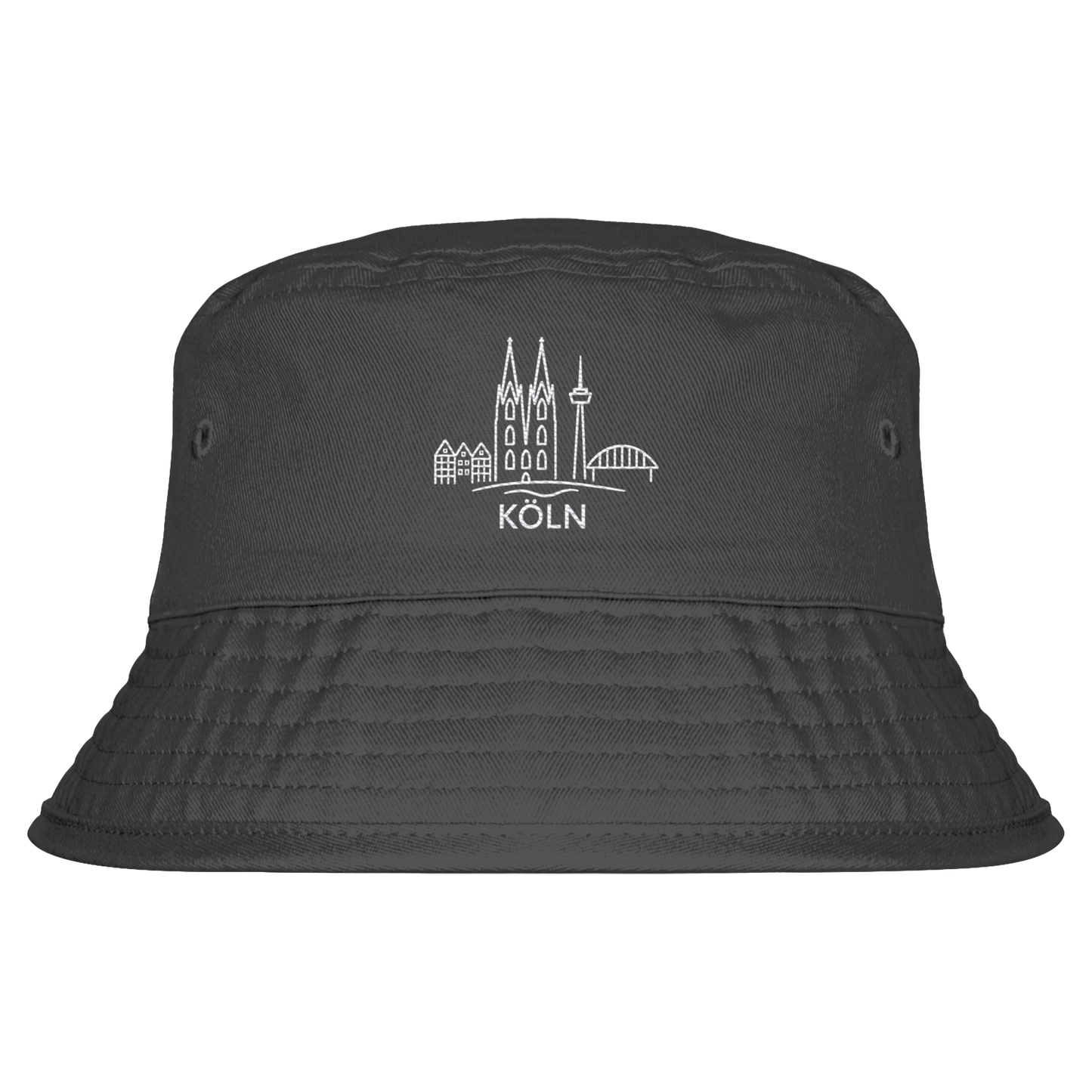 Köln Skyline Stick - Organic Bucket Hat