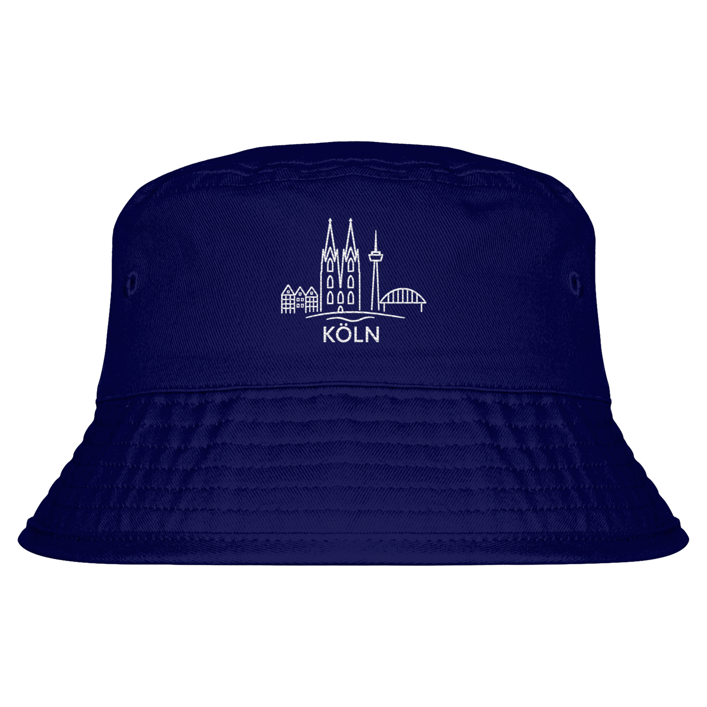 Köln Skyline Stick - Organic Bucket Hat