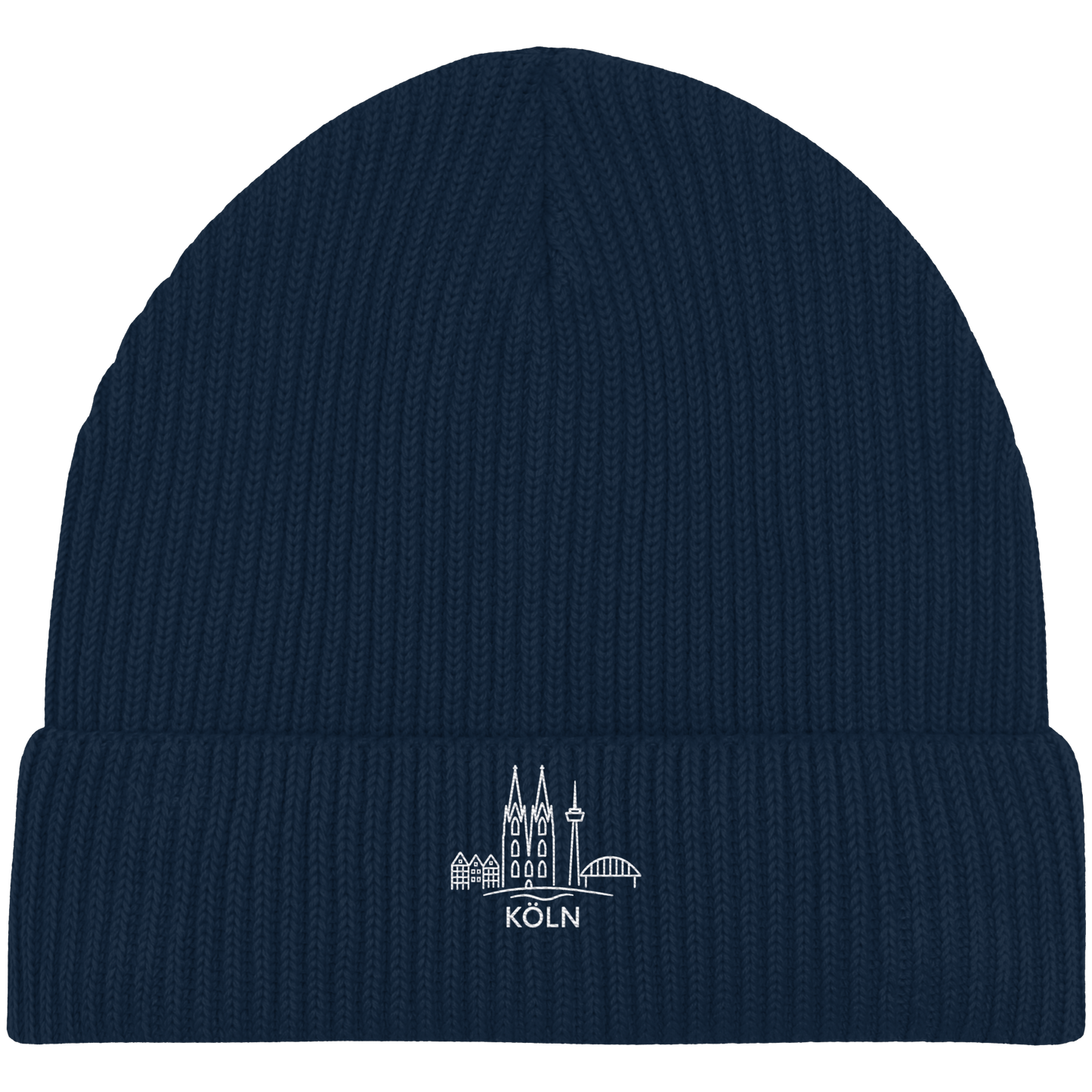 Köln Skyline Stick - Organic Fisherman Beanie