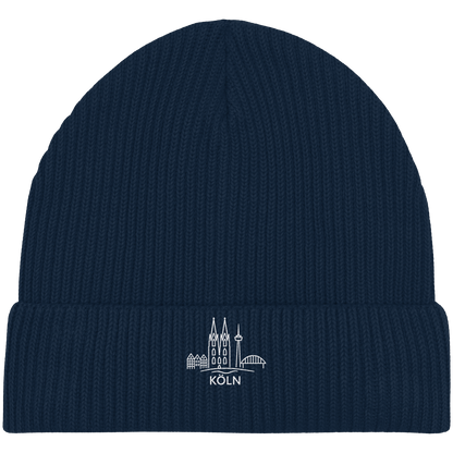 Köln Skyline Stick - Organic Fisherman Beanie