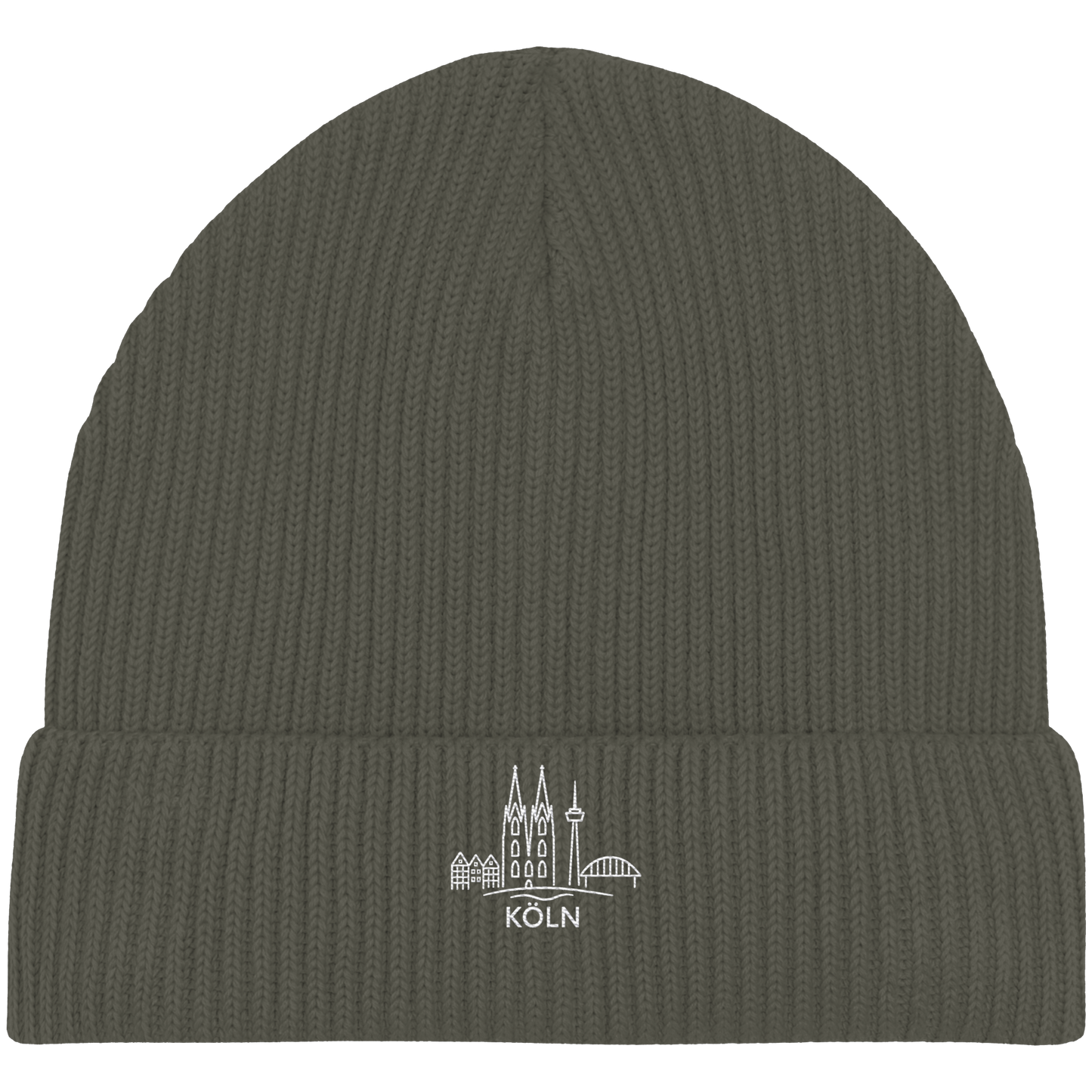 Köln Skyline Stick - Organic Fisherman Beanie