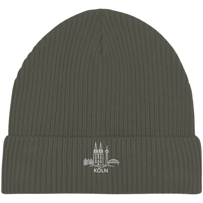Köln Skyline Stick - Organic Fisherman Beanie