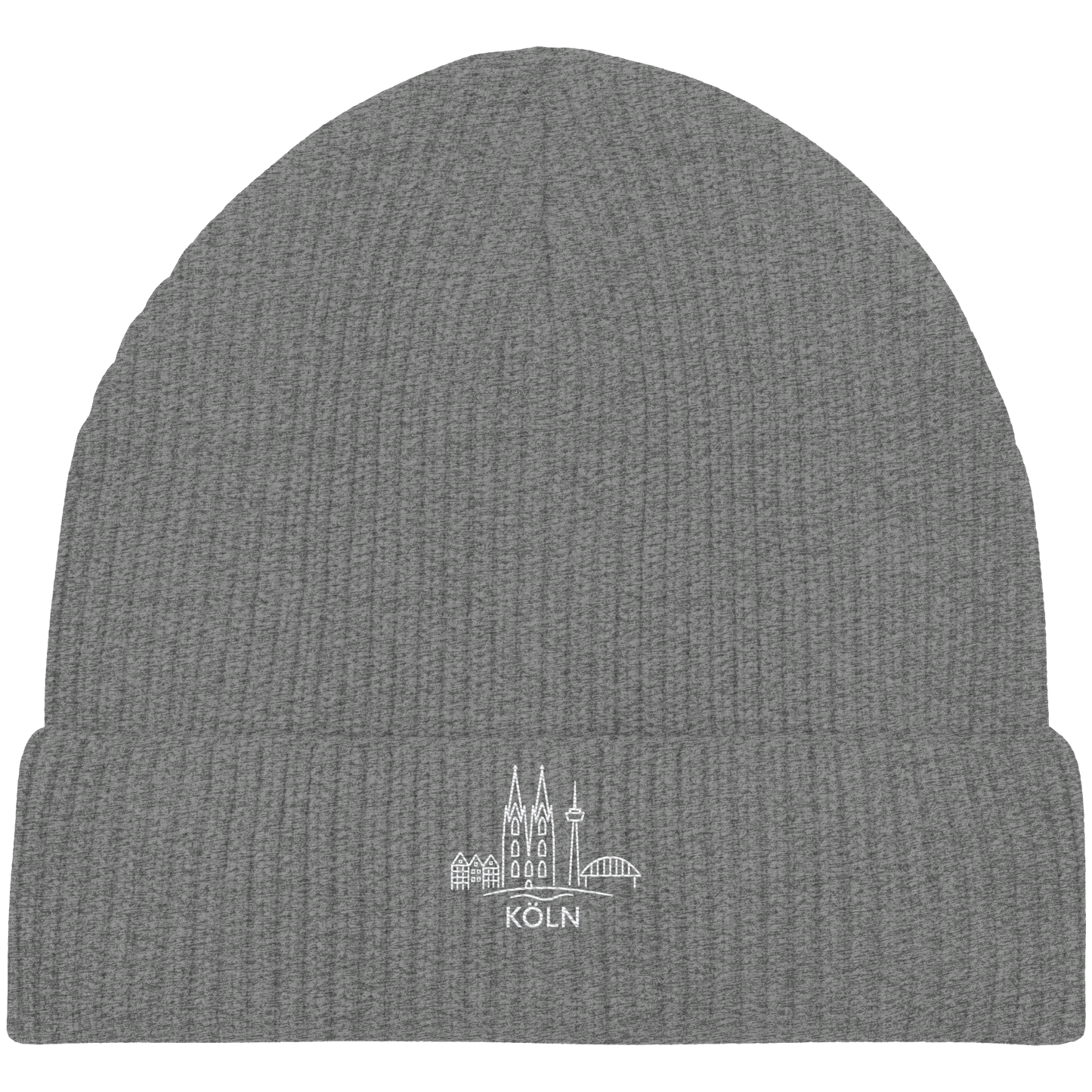 Köln Skyline Stick - Organic Fisherman Beanie