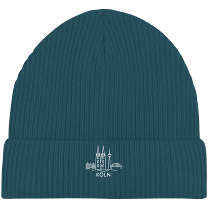 Köln Skyline Stick - Organic Fisherman Beanie