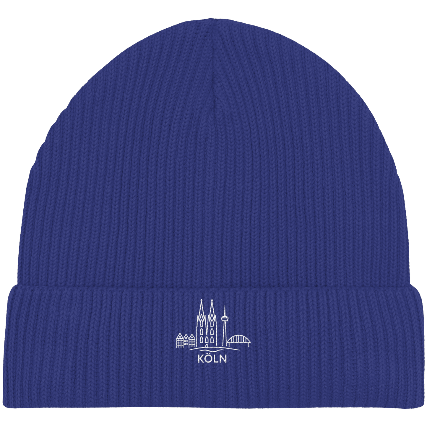 Köln Skyline Stick - Organic Fisherman Beanie