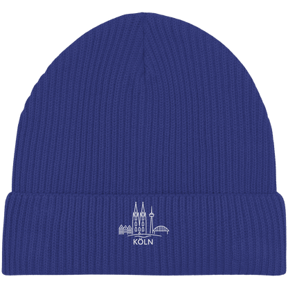 Köln Skyline Stick - Organic Fisherman Beanie