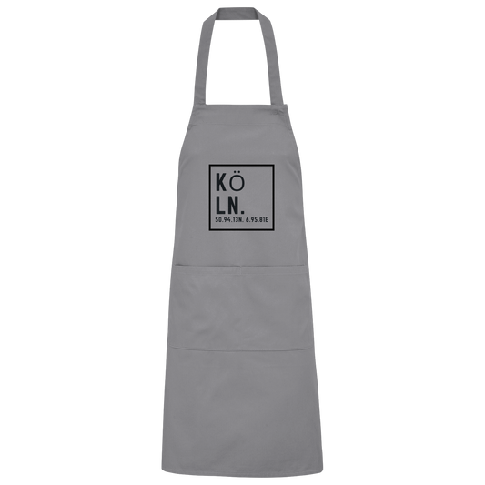 Köln Skyline (Druck) - Organic Grillschürze