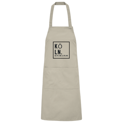 Köln Skyline (Druck) - Organic Grillschürze