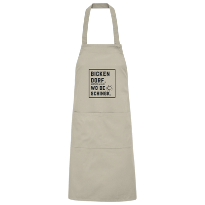 Wo de Sonn schingk - Bickendorf Druck - Accessoires - Organic Grillschürze