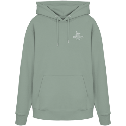 Köln Skyline Stick - Organic Hoodie