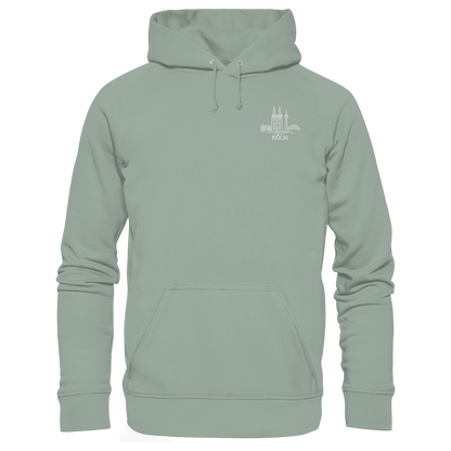 Köln Skyline Stick - Organic Hoodie