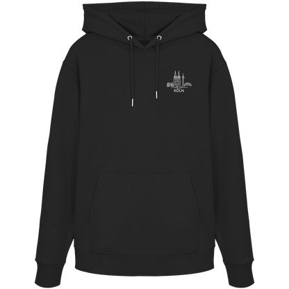 Köln Skyline Stick - Organic Hoodie