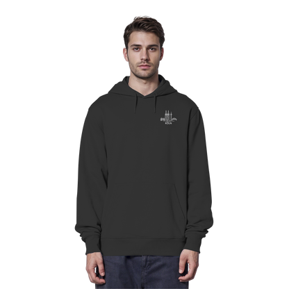 Köln Skyline Stick - Organic Hoodie