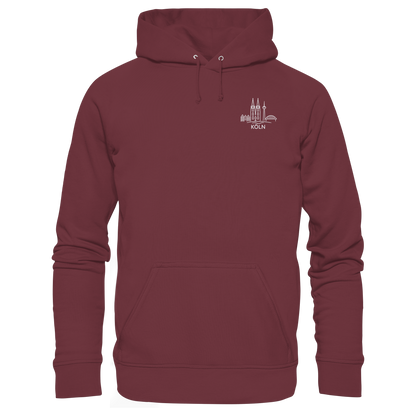 Köln Skyline Stick - Organic Hoodie