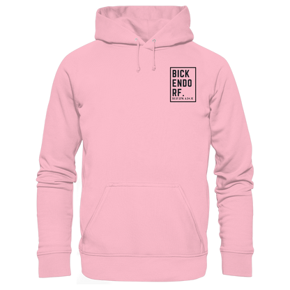 Bickendorf Koordinaten (kleiner Druck auf der Brust) - Organic Hoodie