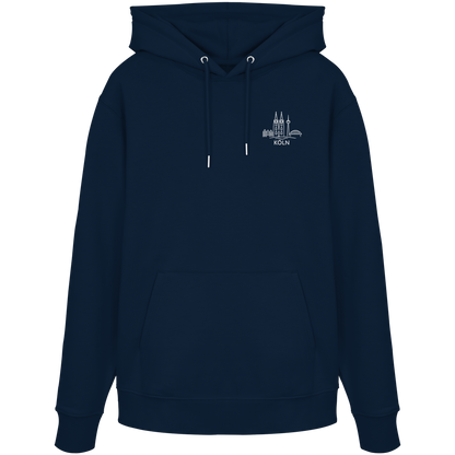 Köln Skyline Stick - Organic Hoodie