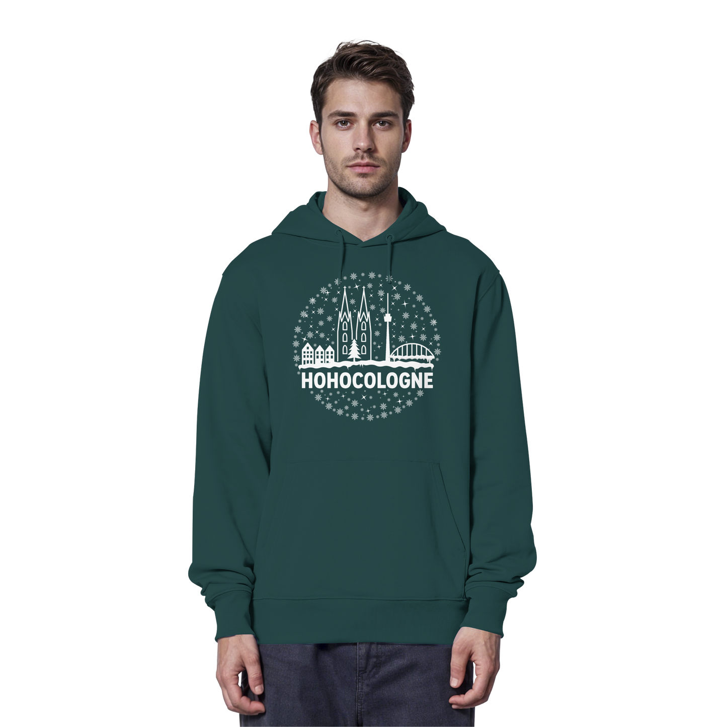 HOHOCologne Druck - Organic Hoodie