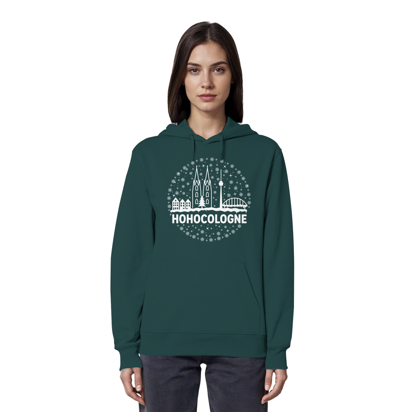 HOHOCologne Druck - Organic Hoodie
