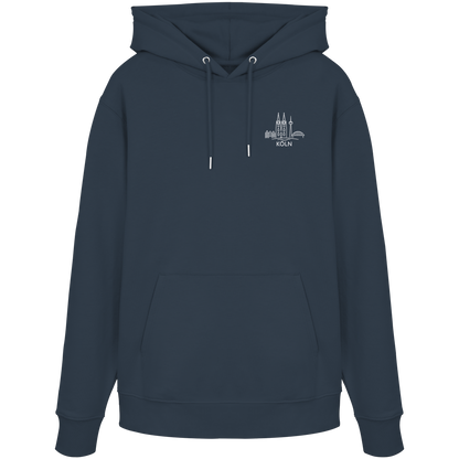 Köln Skyline Stick - Organic Hoodie